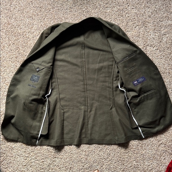 J. Crew Ludlow Army Green Slim Blazer - Picture 3 of 9